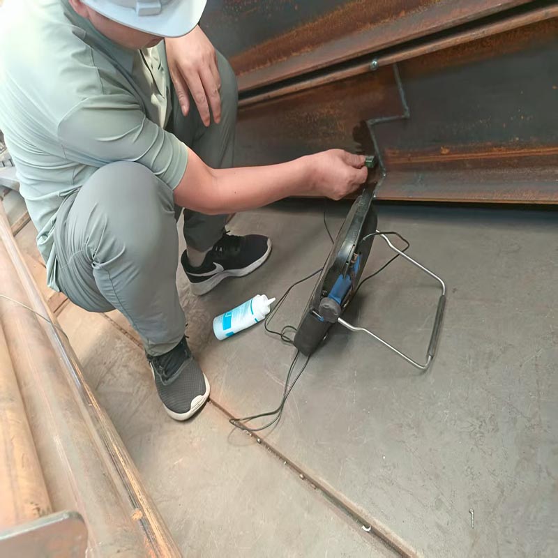 Liwiyuan болат құрылымы Тайландқа экспортталған болат құрылымдық қоймалардың ультрадыбыстық тестілеуін сәтті аяқтады